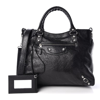 Balenciaga Agneau Giant 12 Silver Hardware Velo Black 1 of 10