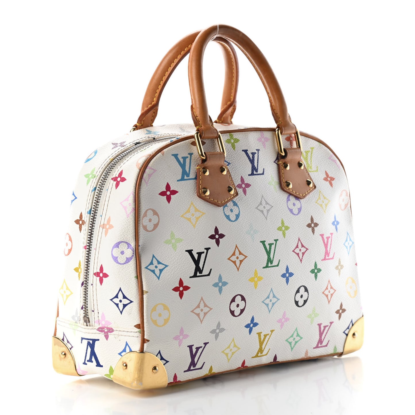 Monogram Multicolor Trouville White