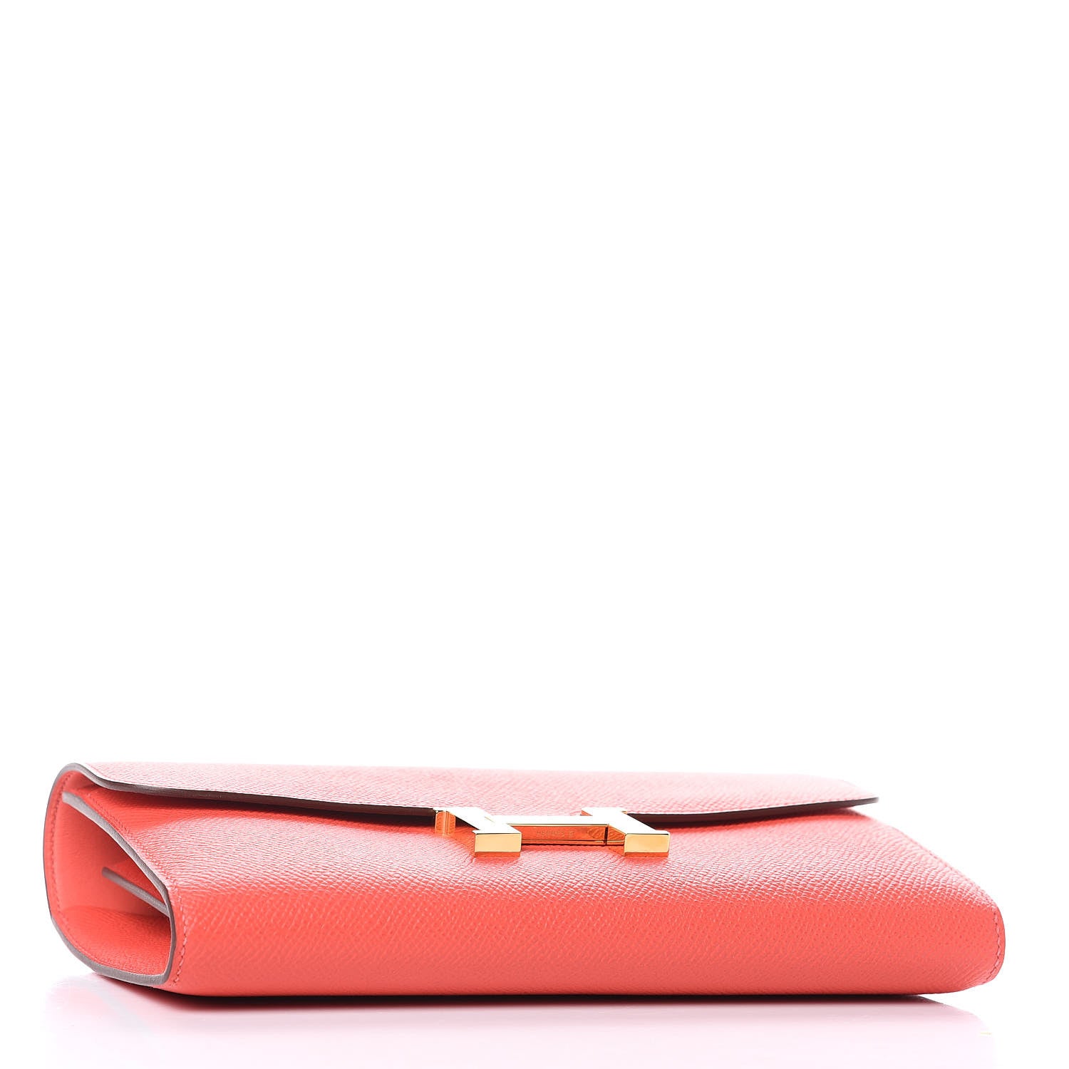 Hermes Epsom Constance Long Wallet Rose Jaipur 4 of 9