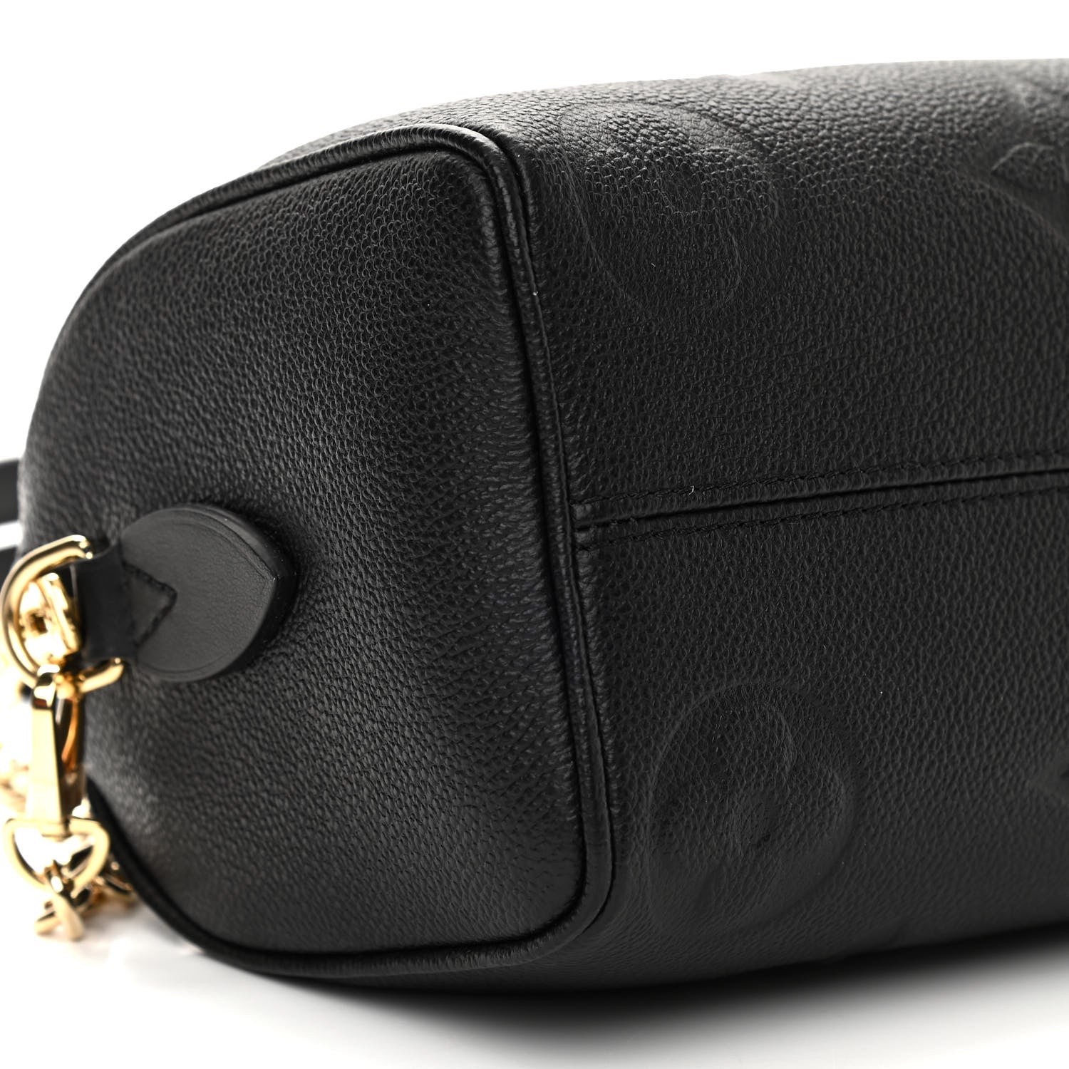 Louis Vuitton Empreinte Monogram Giant Speedy Bandouliere 20 Black 8 of 10
