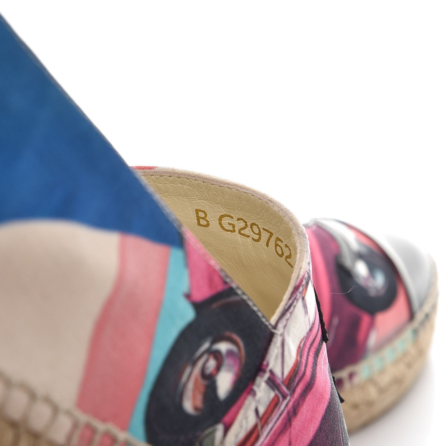 Crepe Patent CC Espadrilles 40 Multicolor Black