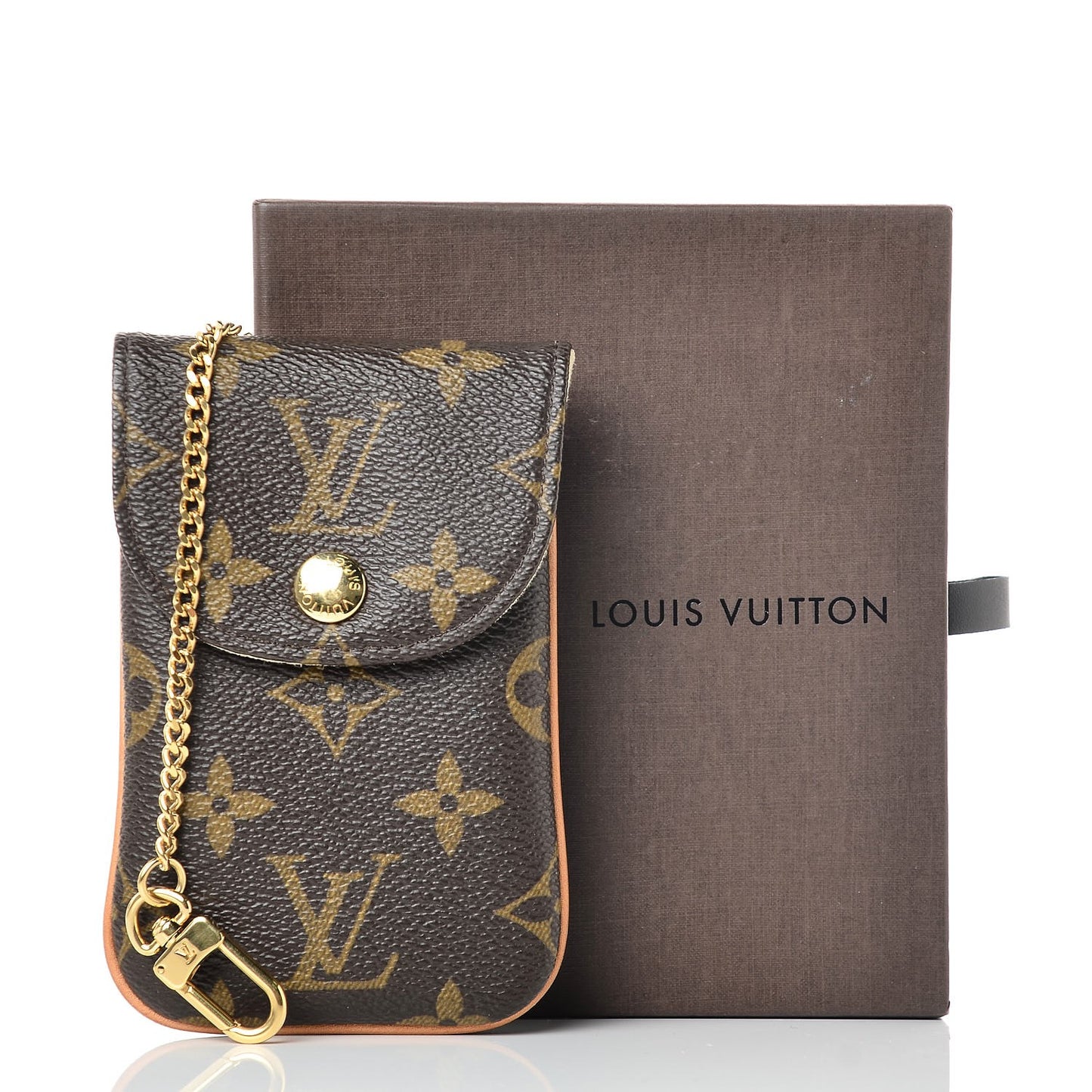 Monogram Cell Phone Case w/ Chain