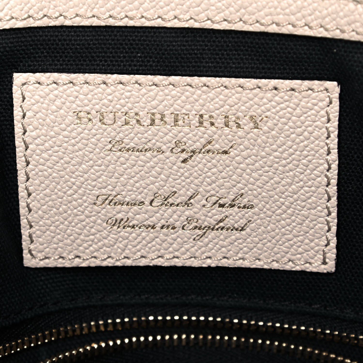 Burberry Soft Grain Calfskin House Check Small Helmsley Crossbody Limestone 6 of 17