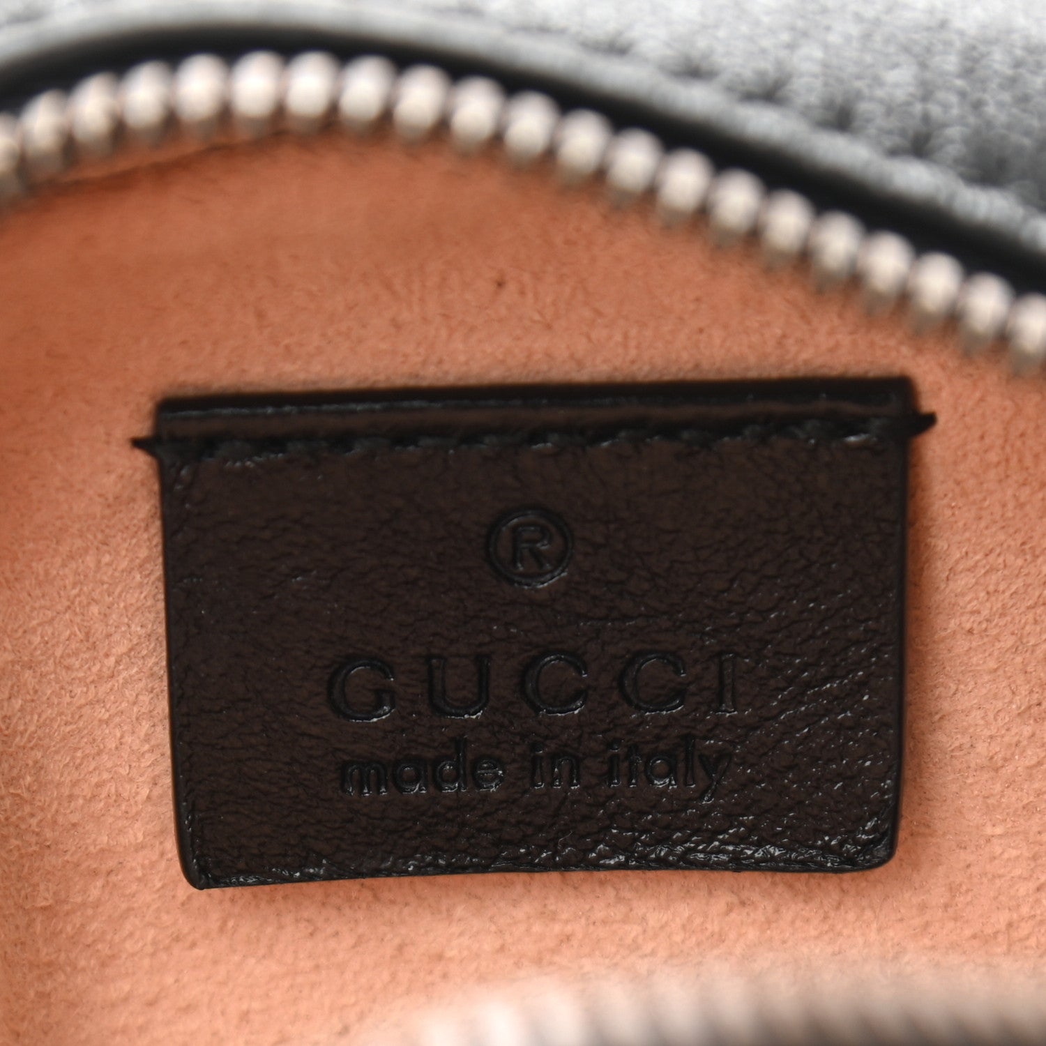 Gucci Azalea Calfskin Matelasse Heart Mini GG Marmont Round Shoulder Bag Black 6 of 12
