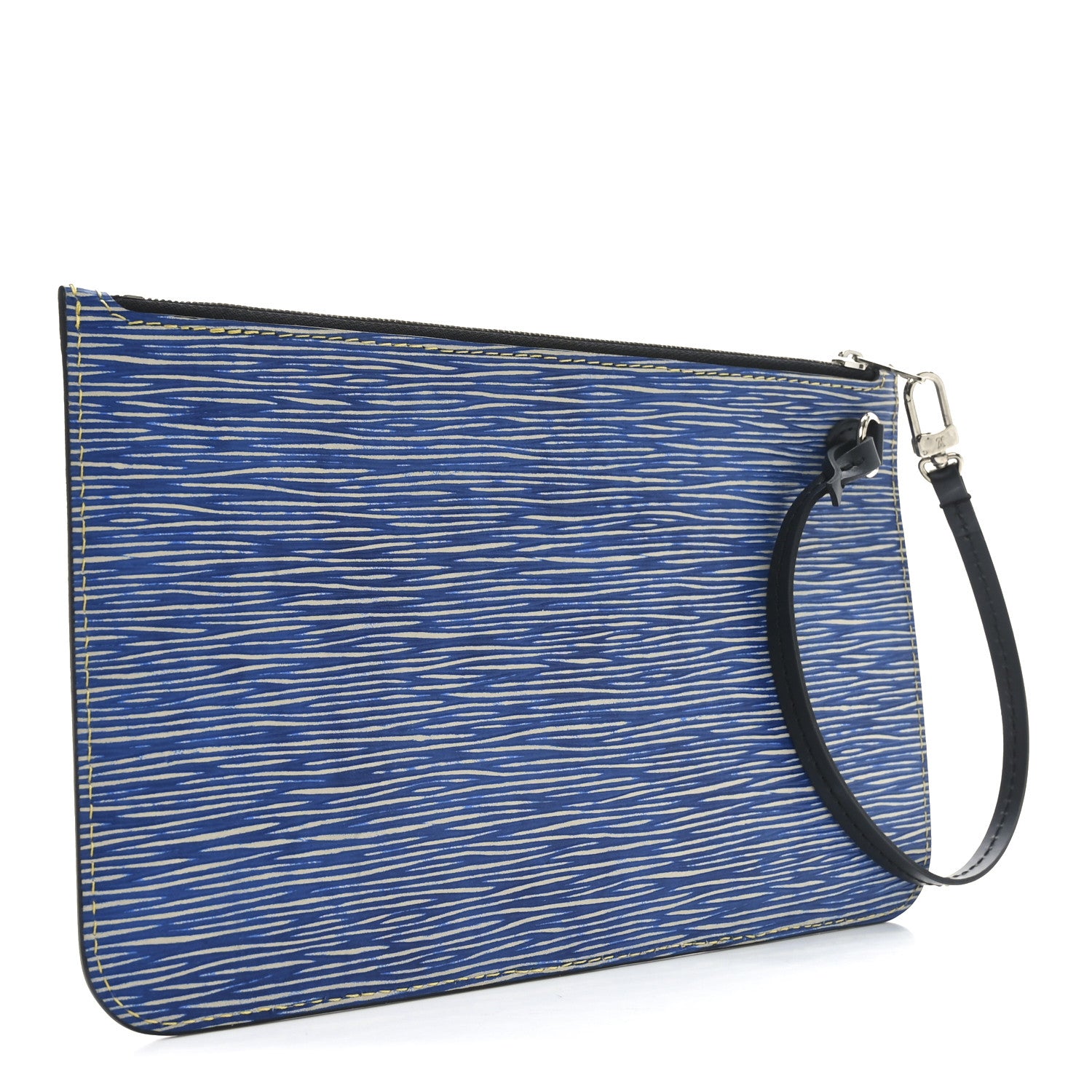 Louis Vuitton Epi Neverfull Pochette MM Denim Light 3 of 6