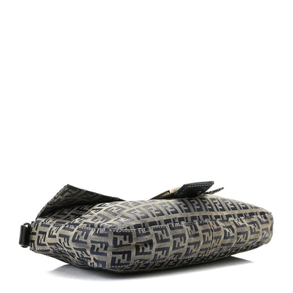 Fendi Zucchino Baguette Navy 3 of 9