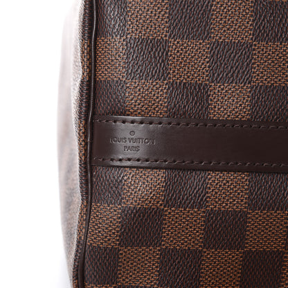 Louis Vuitton Damier Ebene Speedy Bandouliere 25 12 of 15