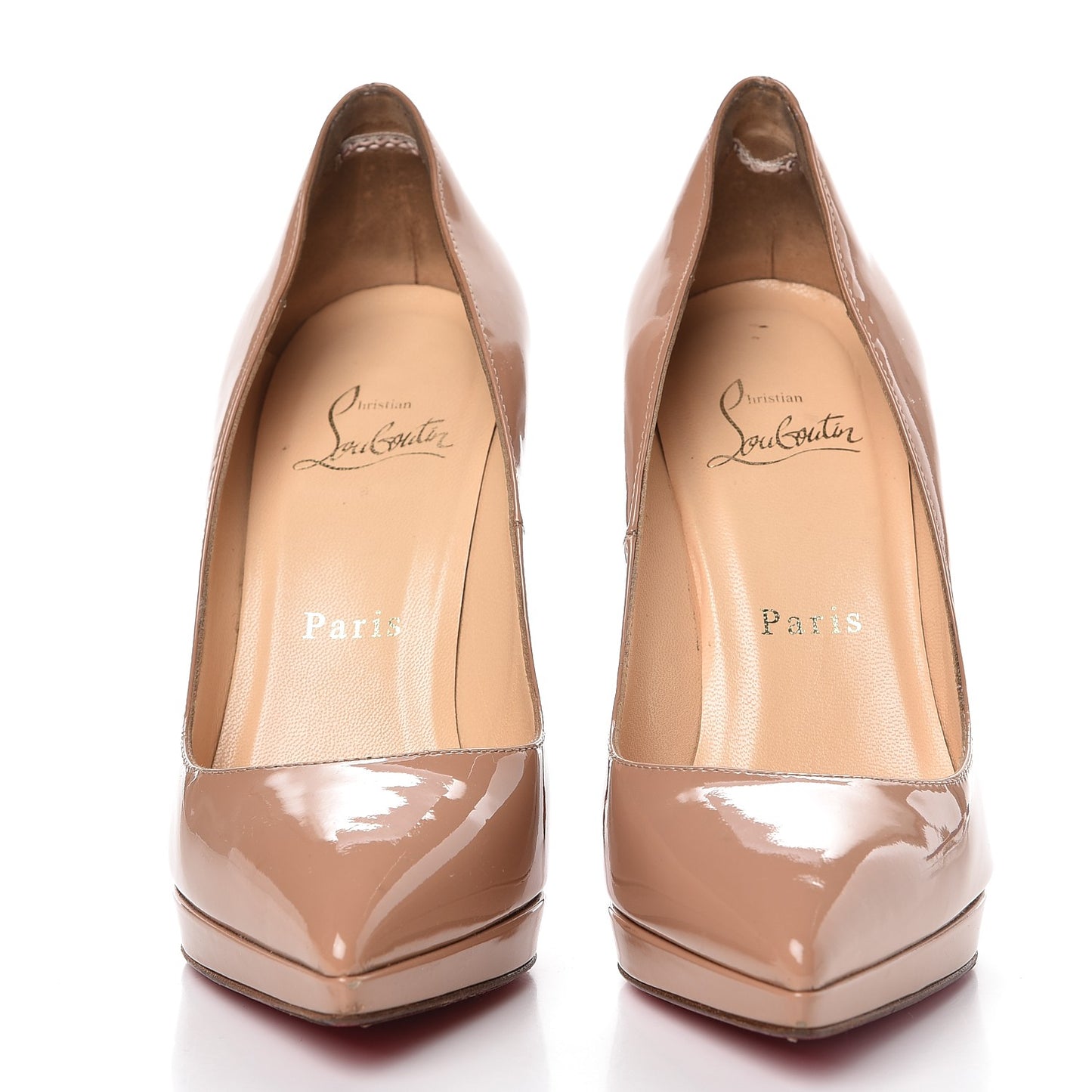 Patent Pigalle Plato 120 Pumps 35 Nude