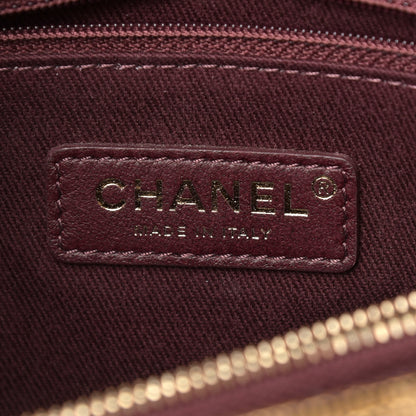 Chanel Metallic Caviar Quilted Small Coco Handle Flap Gold 6 of 9