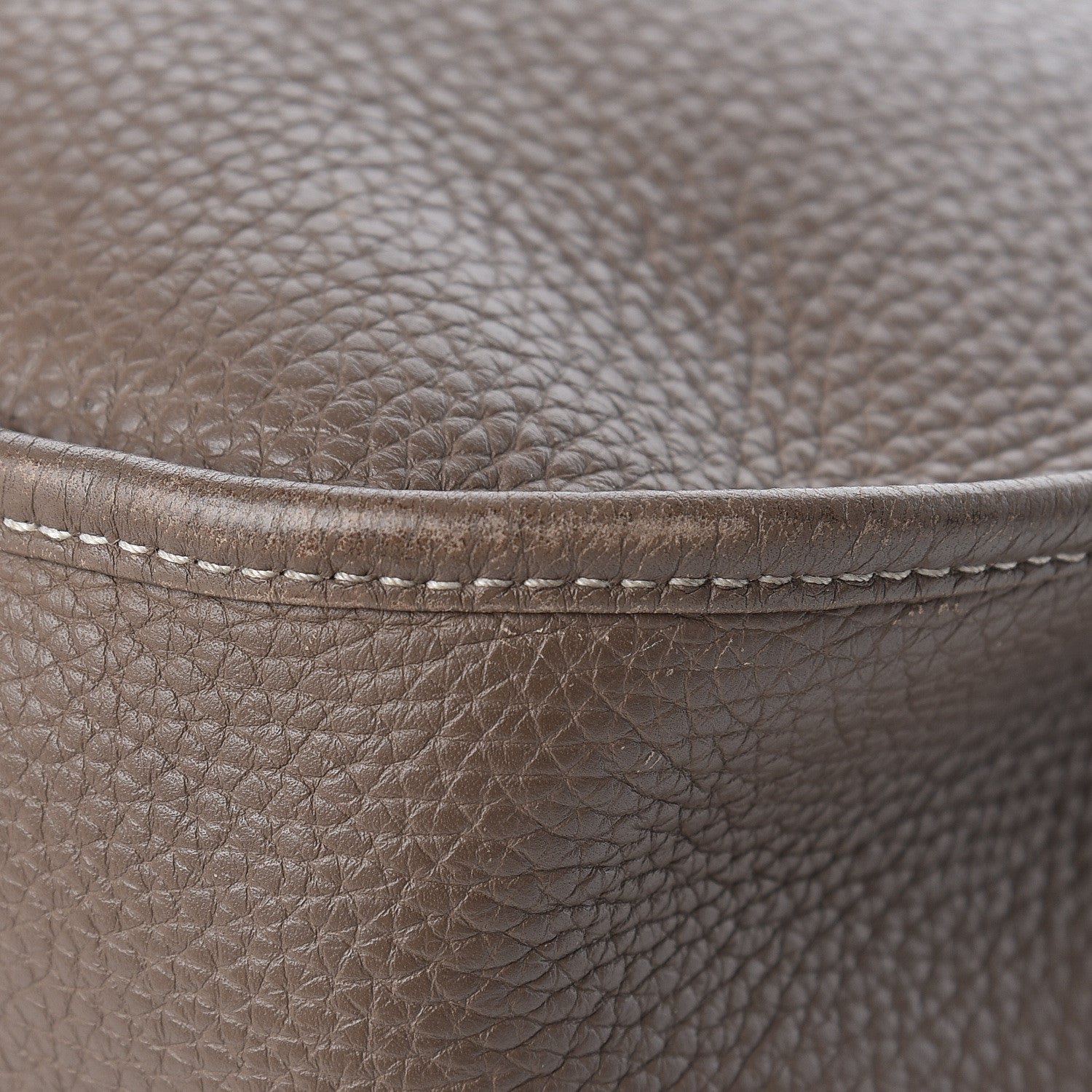 Hermes Taurillon Clemence Evelyne III GM Etoupe 16 of 20