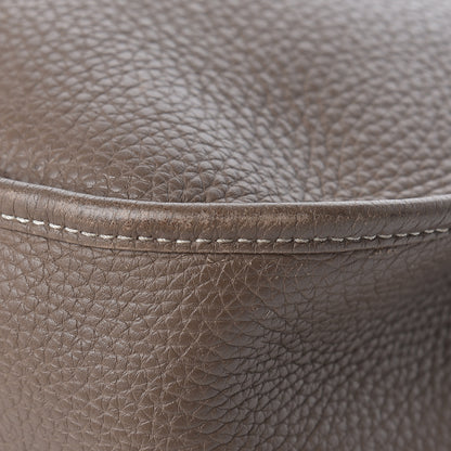 Hermes Taurillon Clemence Evelyne III GM Etoupe 16 of 20