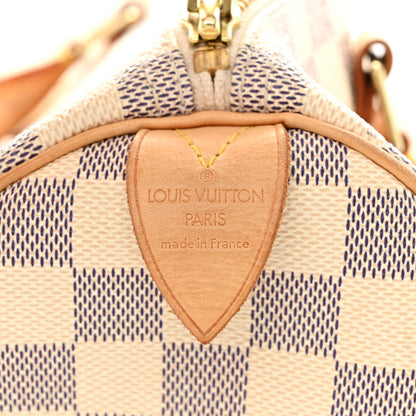 Louis Vuitton Damier Azur Speedy 30 6 of 11