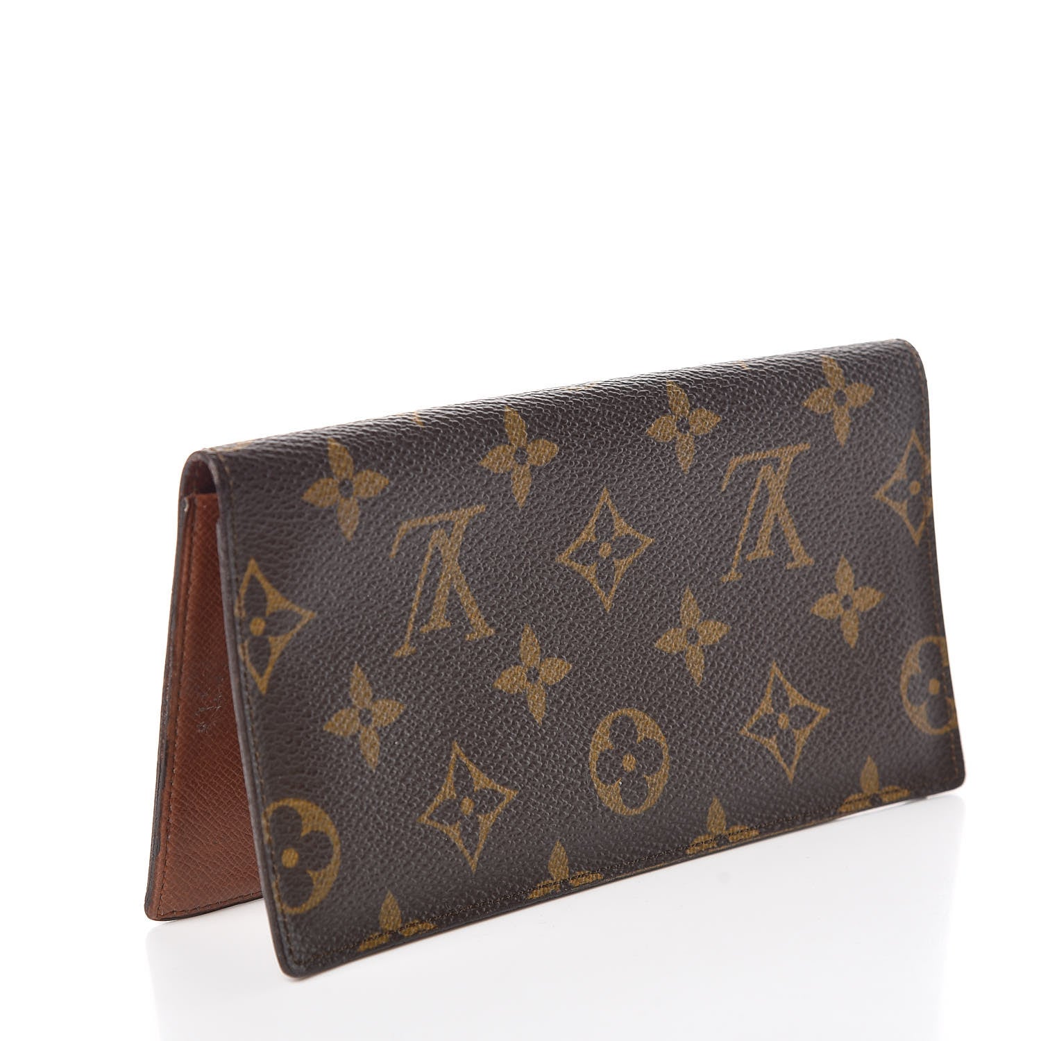 Louis Vuitton Monogram Simple Checkbook Holder Wallet Cover 3 of 9