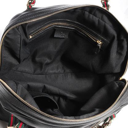 Gucci Leather Capri Large Bowler Black 7 of 7