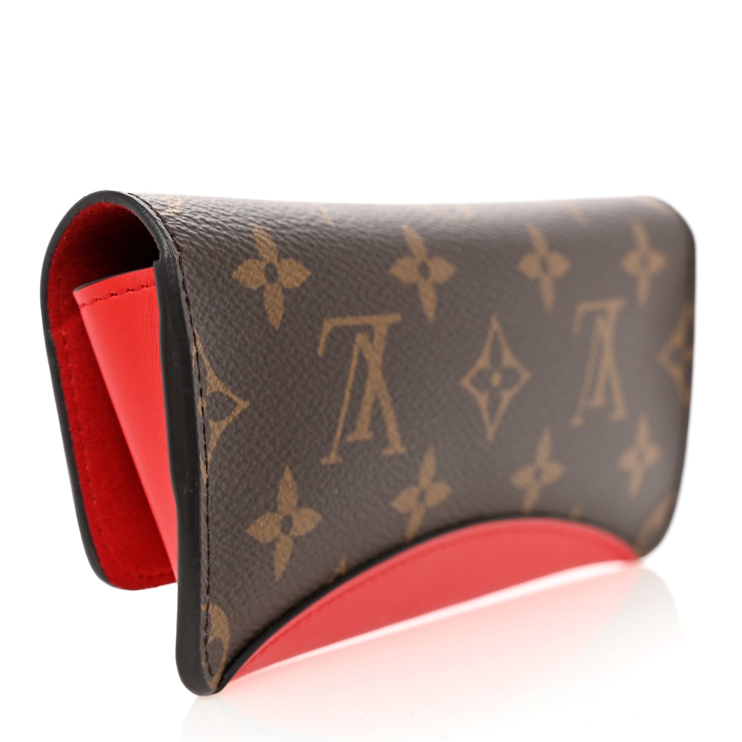 Monogram Woody Sunglass Case Rouge