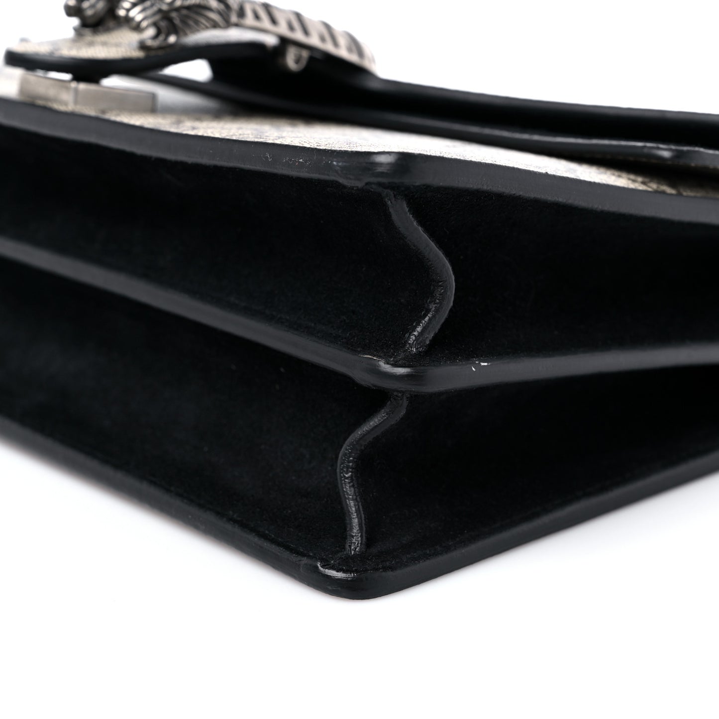 GG Supreme Monogram Small Dionysus Shoulder Bag Black
