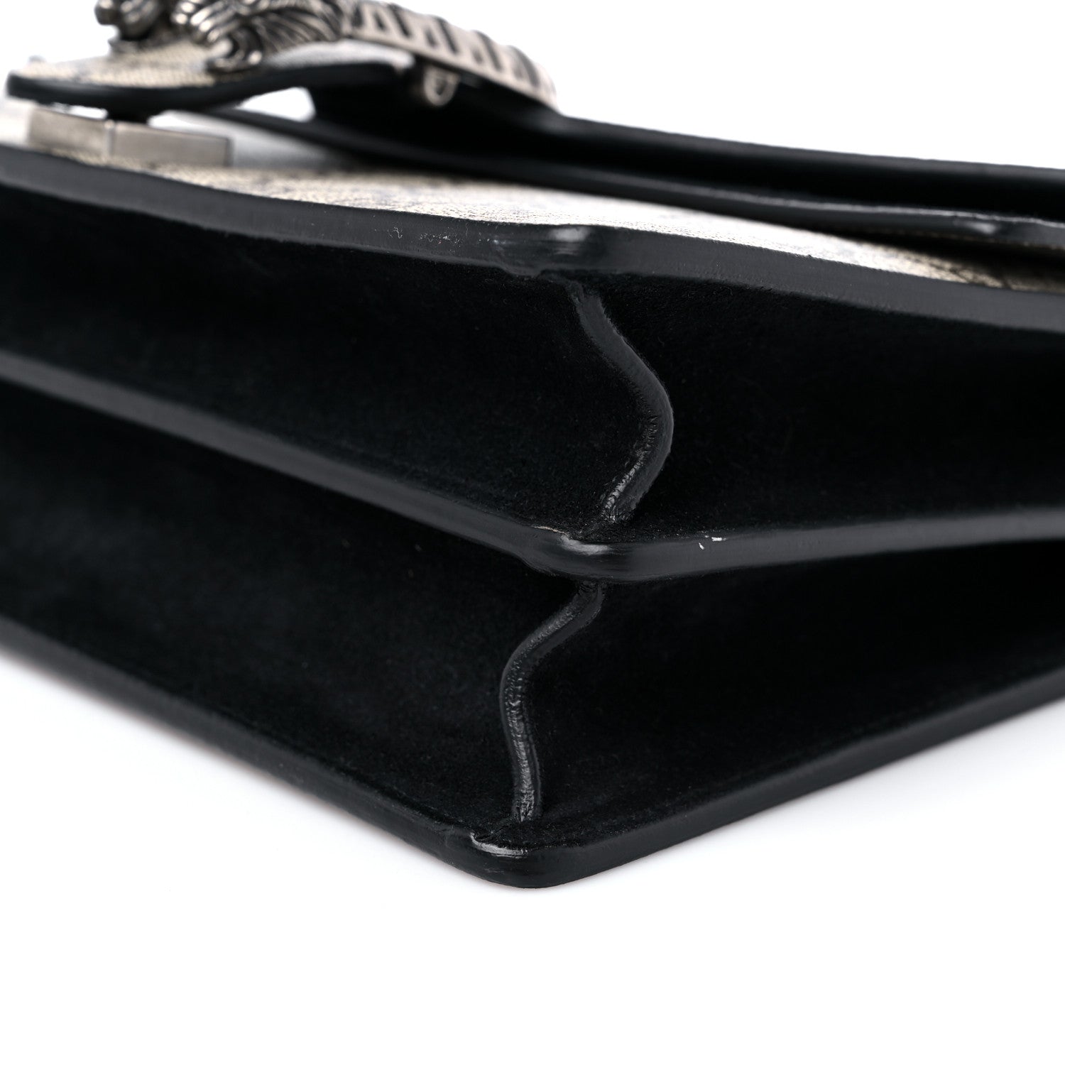 Gucci GG Supreme Monogram Small Dionysus Shoulder Bag Black 9 of 13