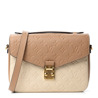 Louis Vuitton Empreinte Pochette Metis Beige Rose Creme 1 of 10