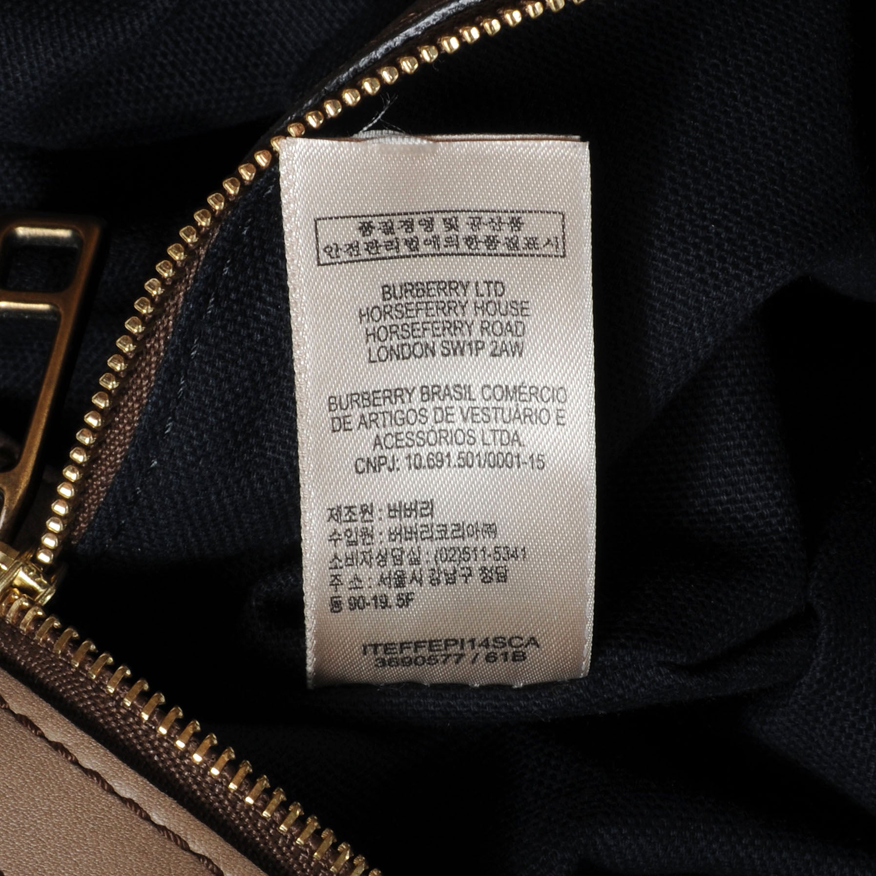 Burberry House Check Sheldon Tote 12 of 12