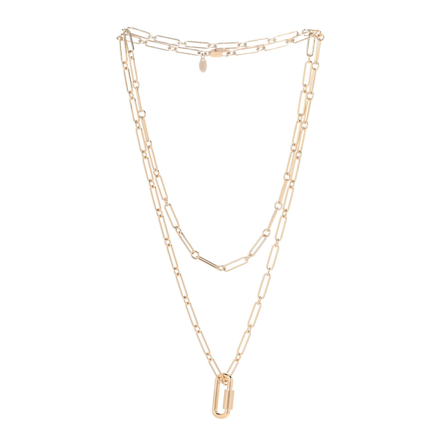 Permabrass Curiosite Long Necklace