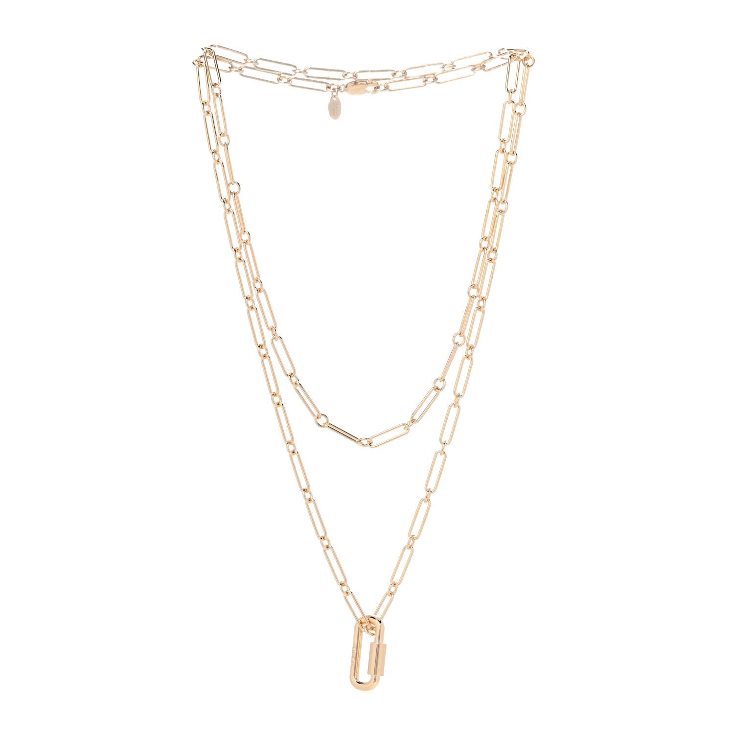 Hermes Permabrass Curiosite Long Necklace 3 of 7