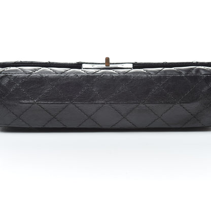 Chanel Aged Calfskin Quilted 2.55 Reissue 225 Flap Black 13 of 15