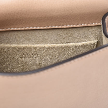 Chloe Calfskin Suede Small Nile Bracelet Bag Biscotti Beige 5 of 10