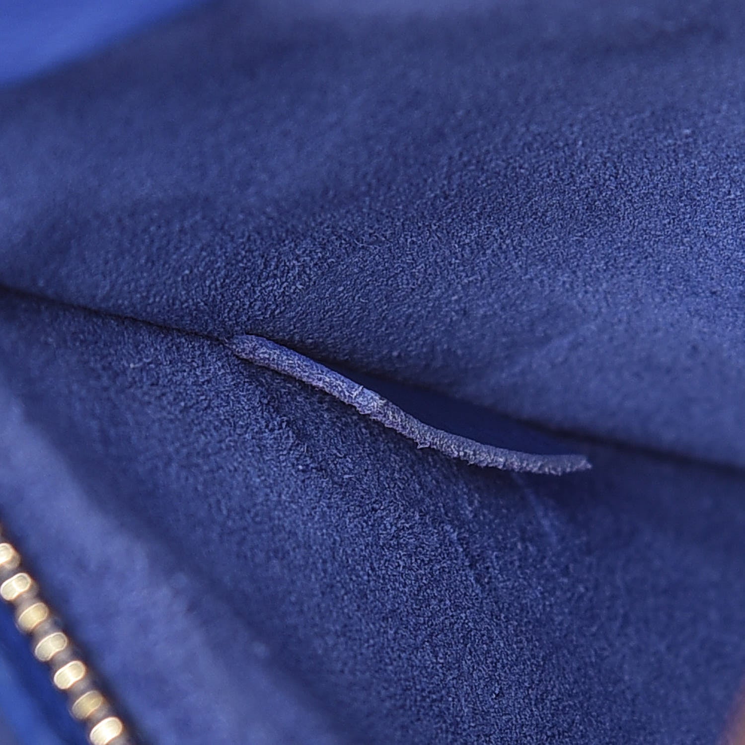 Celine Supple Calfskin Medium Phantom Luggage Indigo 8 of 17