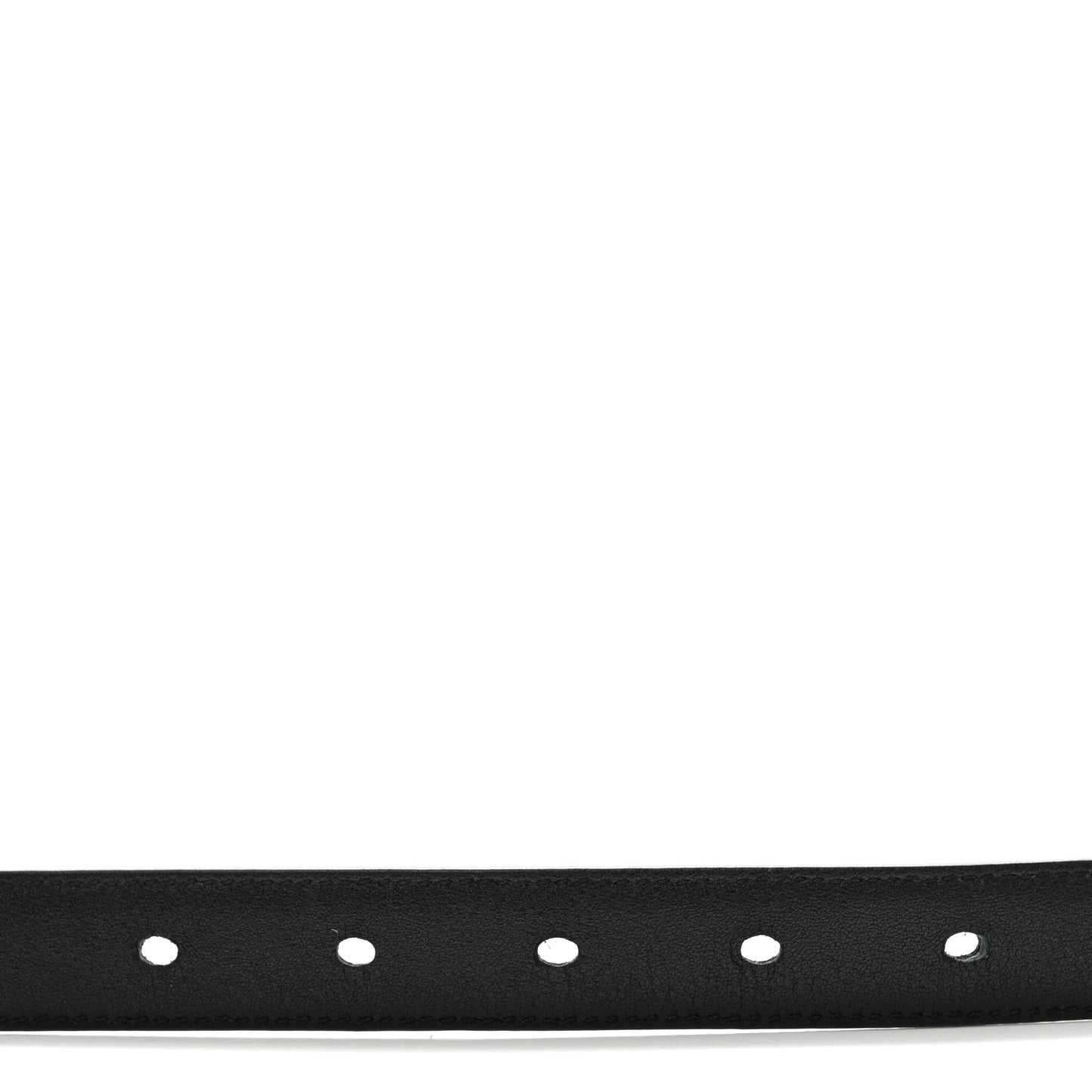 Suede Monogram Square Buckle Belt 85 34 Black