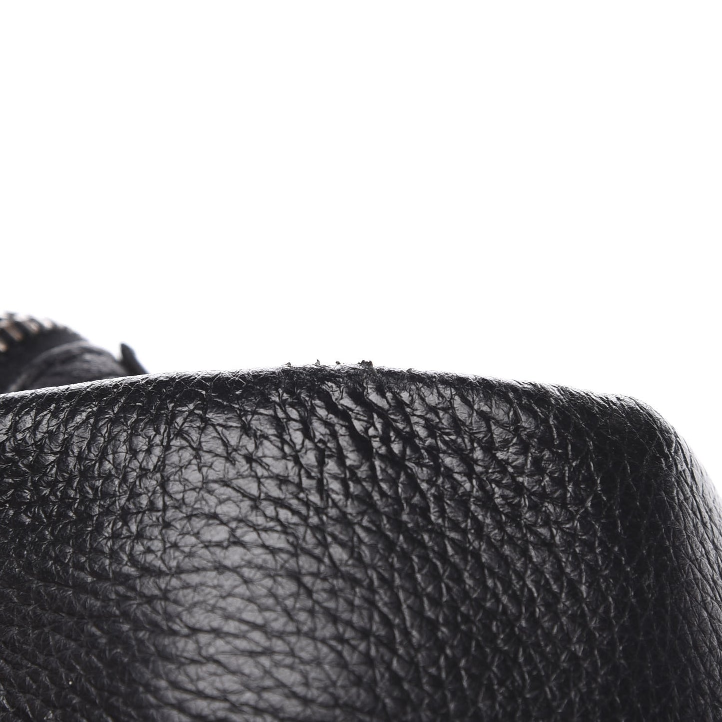 Deerskin Luxe Ligne Tote Black