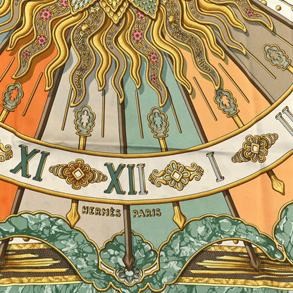 Hermes Silk Carpe Diem Scarf 90 2 of 3
