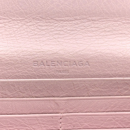 Balenciaga Agneau Classic Hardware Money Wallet Rose Poudre 6 of 12
