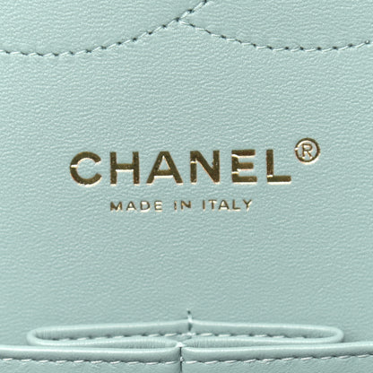 Chanel Caviar Quilted Jumbo Double Flap Dark Green 6 of 9