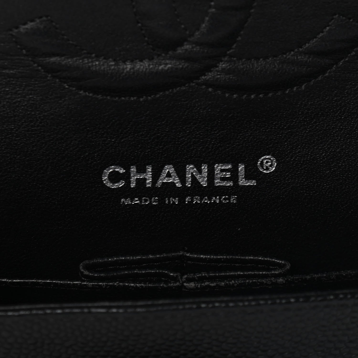 Chanel Caviar Quilted Medium Double Flap Black 11 of 17