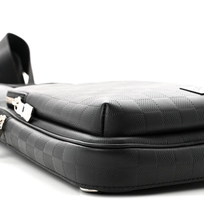 Louis Vuitton Damier Infini Avenue Sling Bag NM Onyx 8 of 10