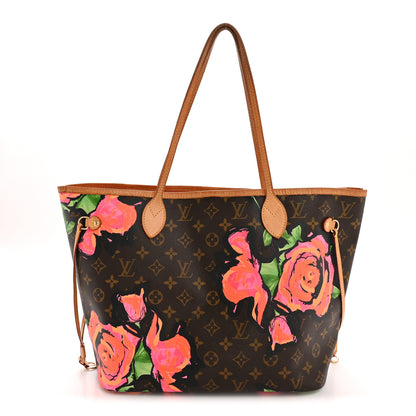 Louis Vuitton Monogram Roses Neverfull MM 1 of 13