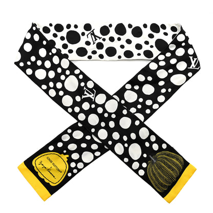Louis Vuitton LV x YK Infinity Dots Bandeau Black Yellow White 1 of 3