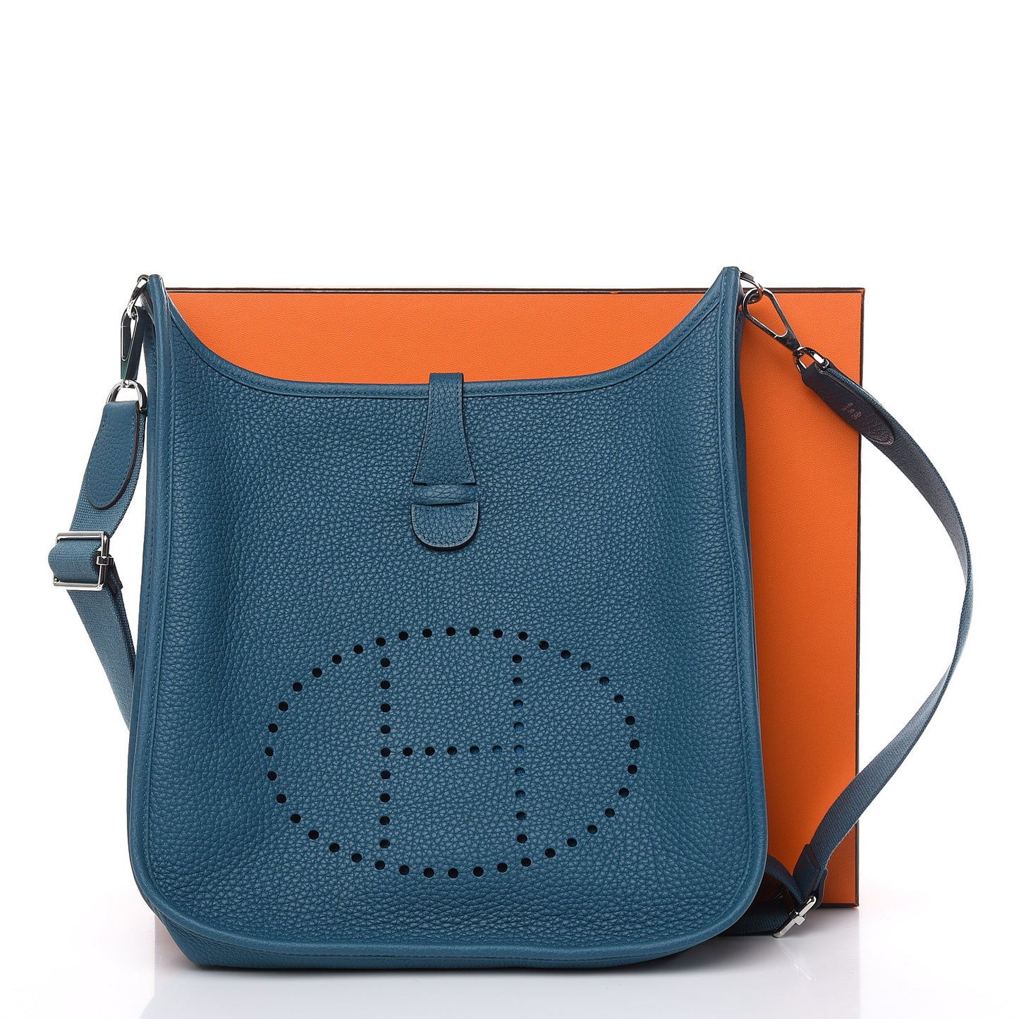 Taurillon Clemence Evelyne III PM Vert Bosphore