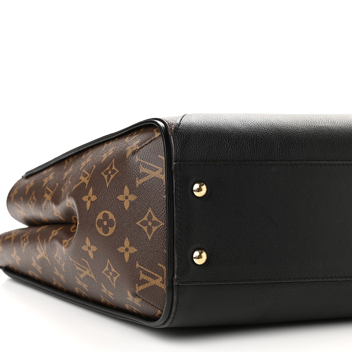 Calfskin Monogram Kimono Tote Black