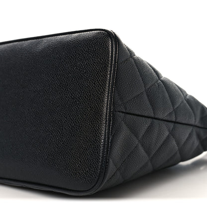 Chanel Caviar Quilted Medallion Tote Black 9 of 9