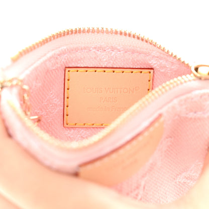 Louis Vuitton Monogram Denim Key Pouch Washed Pink 6 of 7