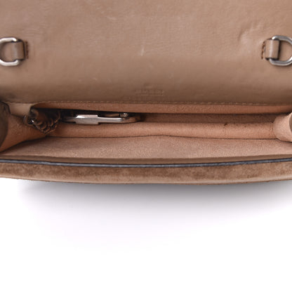 Gucci GG Supreme Monogram Super Mini Dionysus Shoulder Bag Taupe 5 of 9