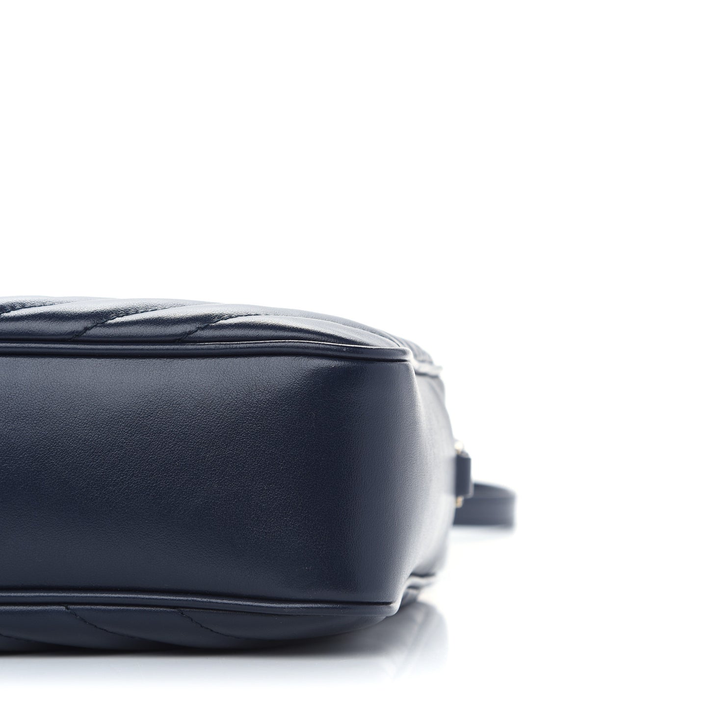 Calfskin Matelasse Monogram Lou Camera Bag Navy