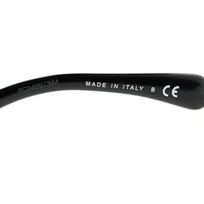 Chanel Acetate Strass Polarized Square Sunglasses 5422-B-A Black White 6 of 8