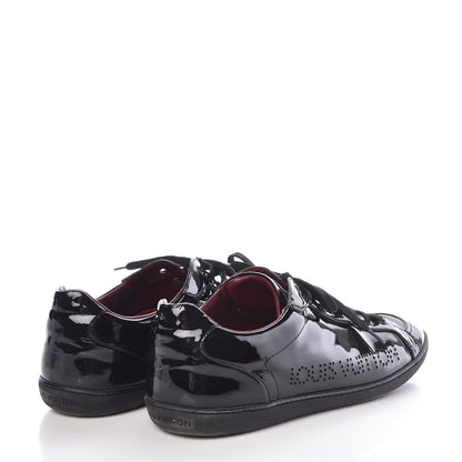 Louis Vuitton Patent Victoire Sneakers 8.5 Black 4 of 11