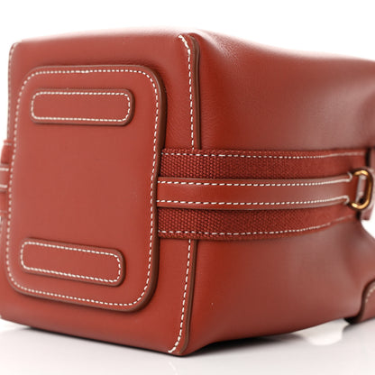 Loro Piana Smooth Calfskin Micro Bale Bag Deep Kummel 9 of 9