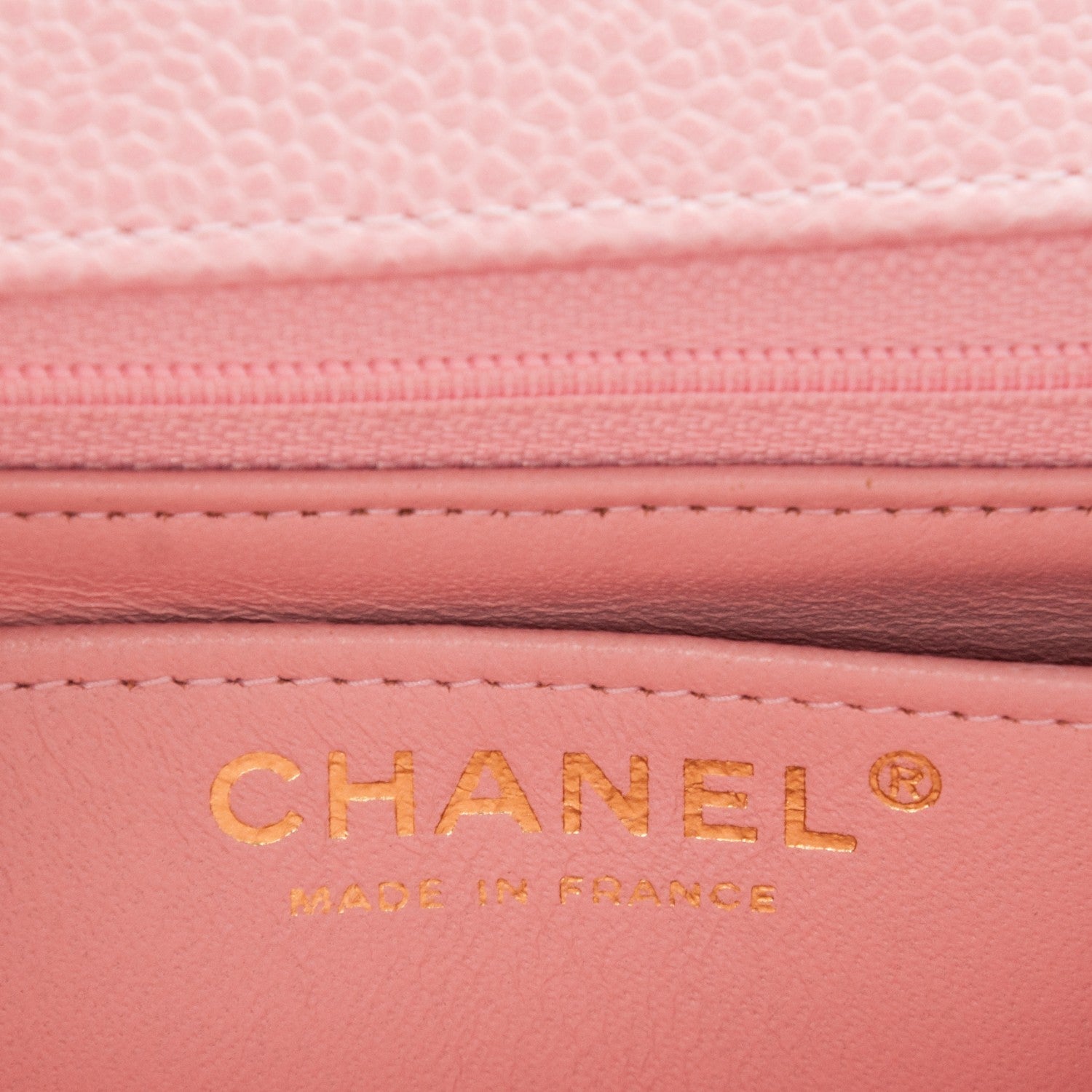Chanel Caviar Quilted Mini Square Flap Pink 6 of 7