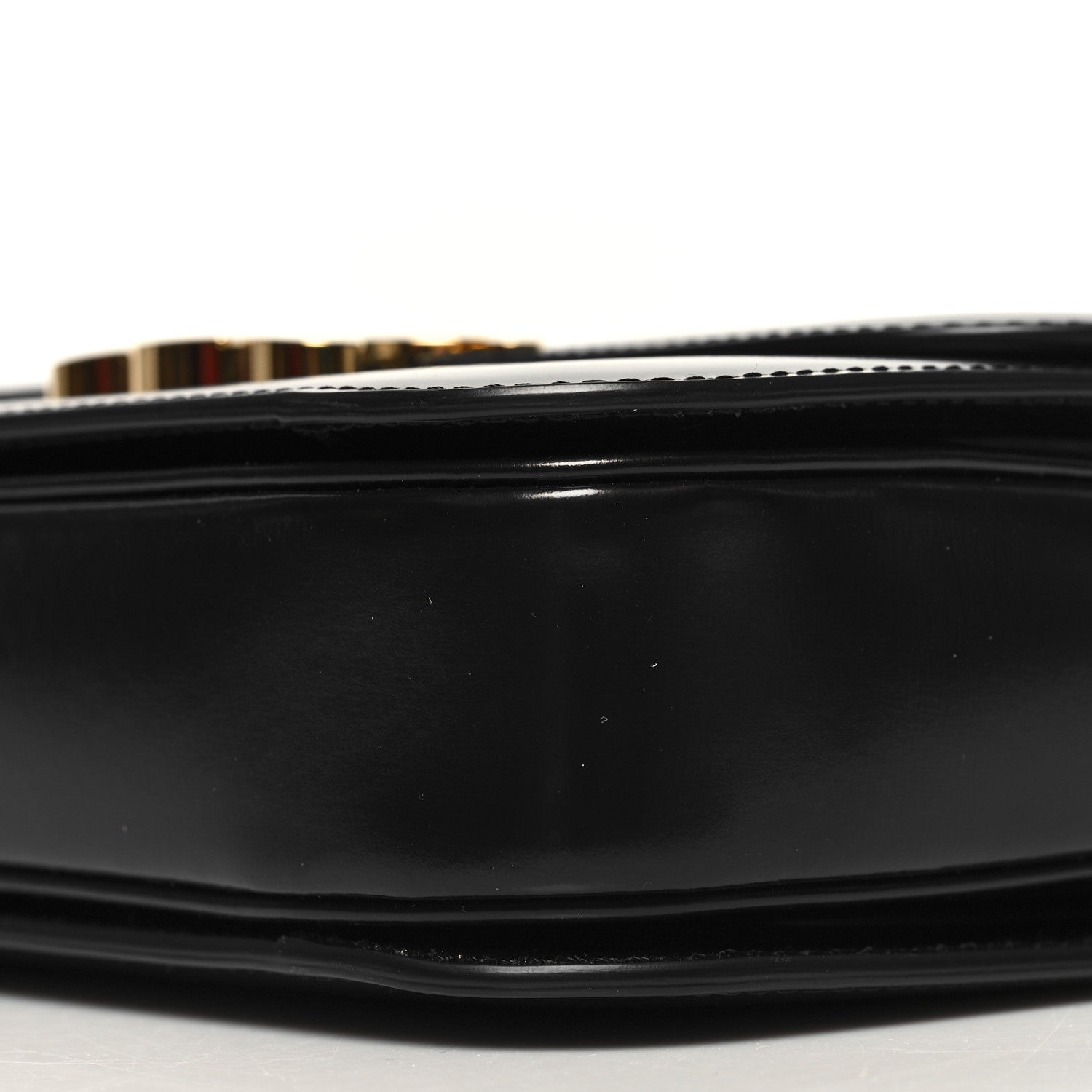 Celine Shiny Calfskin Medium Triomphe Black 12 of 12