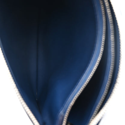 Louis Vuitton Lambskin Embossed Monogram Coussin PM Navy 12 of 21
