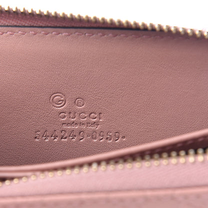Gucci Microguccissima Zip Around Card Case Soft Pink 5 of 6